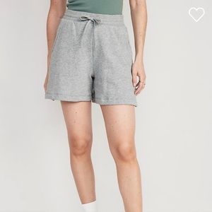 High Waisted Lounge Sweat Shorts